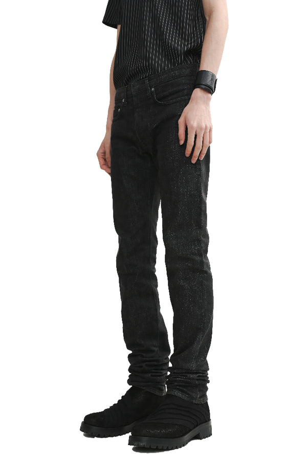 DIOR HOMME 07F/W - BLACK STRAIGHT JEANS