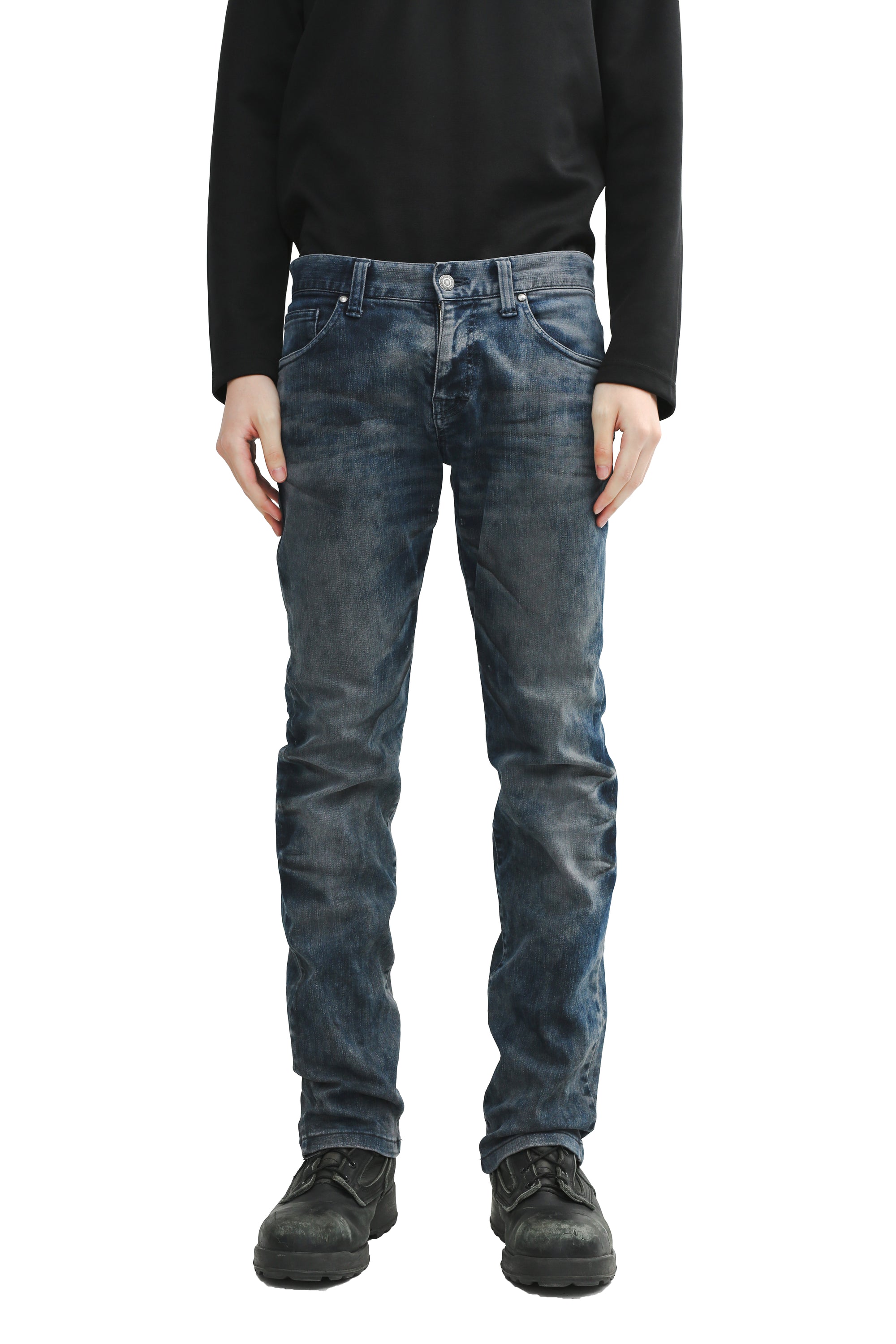 TORNADO MART - FADED SKINNY JEANS