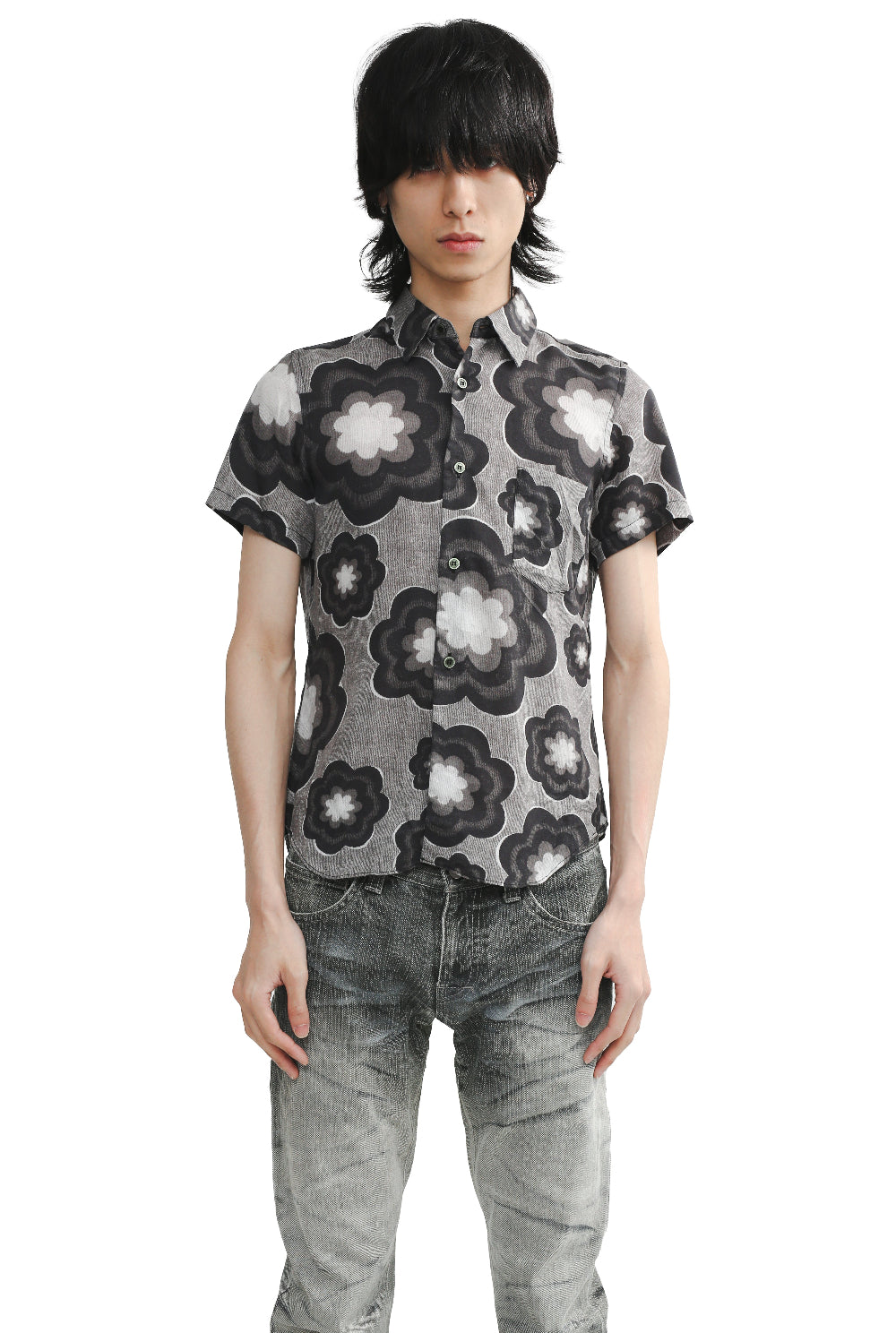 BLACK COMME DES GARCONS - ALOHA SHIRT