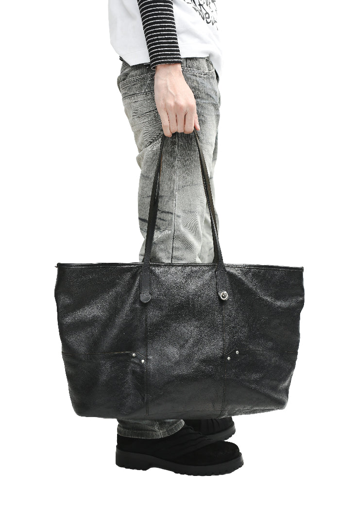 TORNADO MART - LEATHER TOTE BAG
