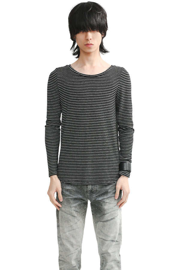 BORDER LONG SLEEVE TEE
