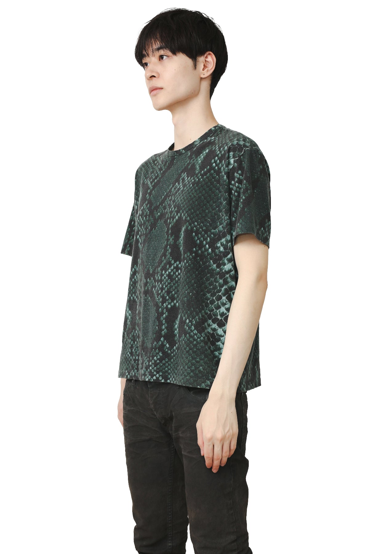 JIL SANDER BY RAF SIMONS - PYTHON TEE