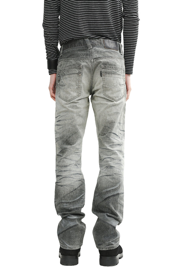TORNDO MART - FADE GREY SKINNY JEANS