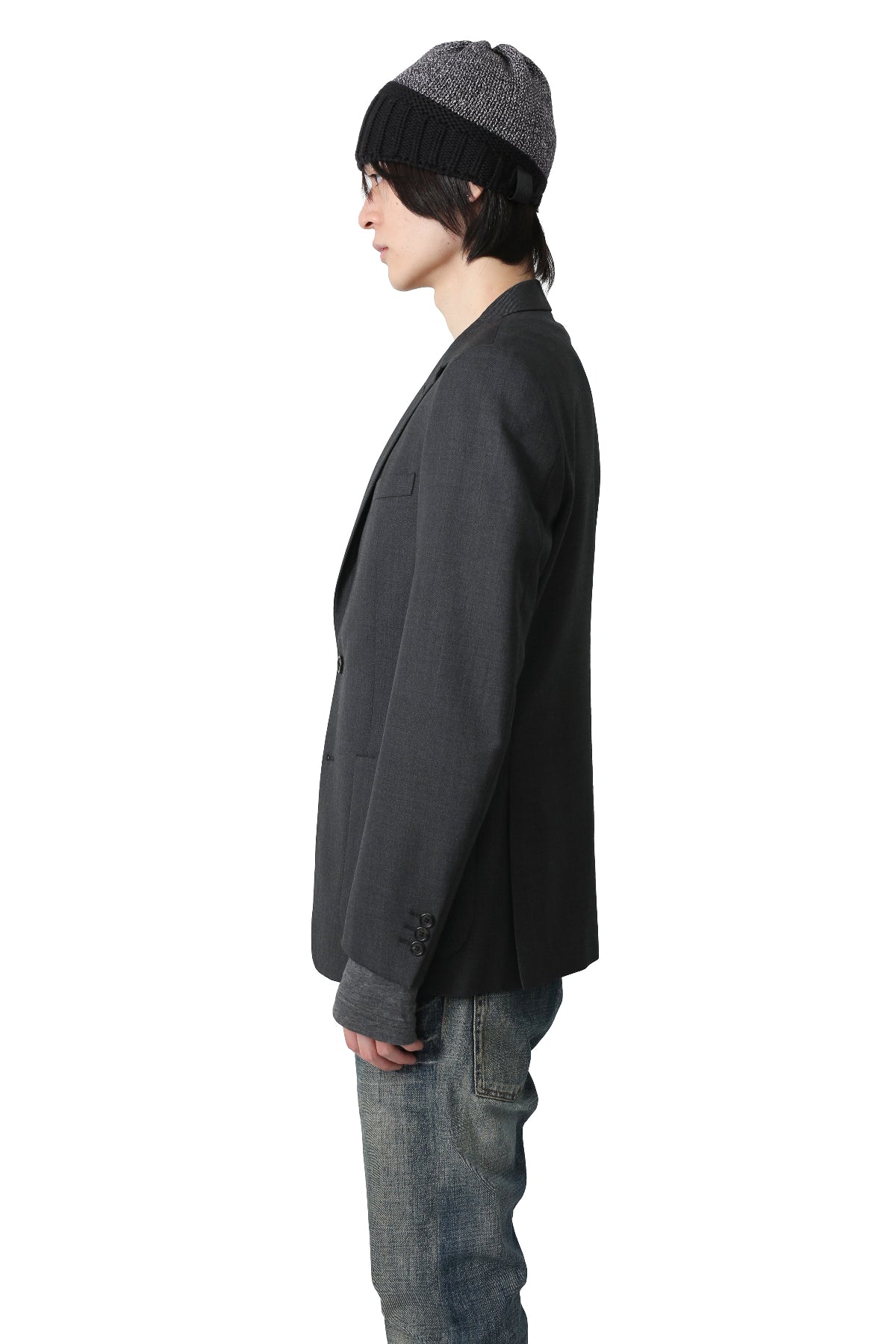 PRADA - GREY TAILORED JACKET