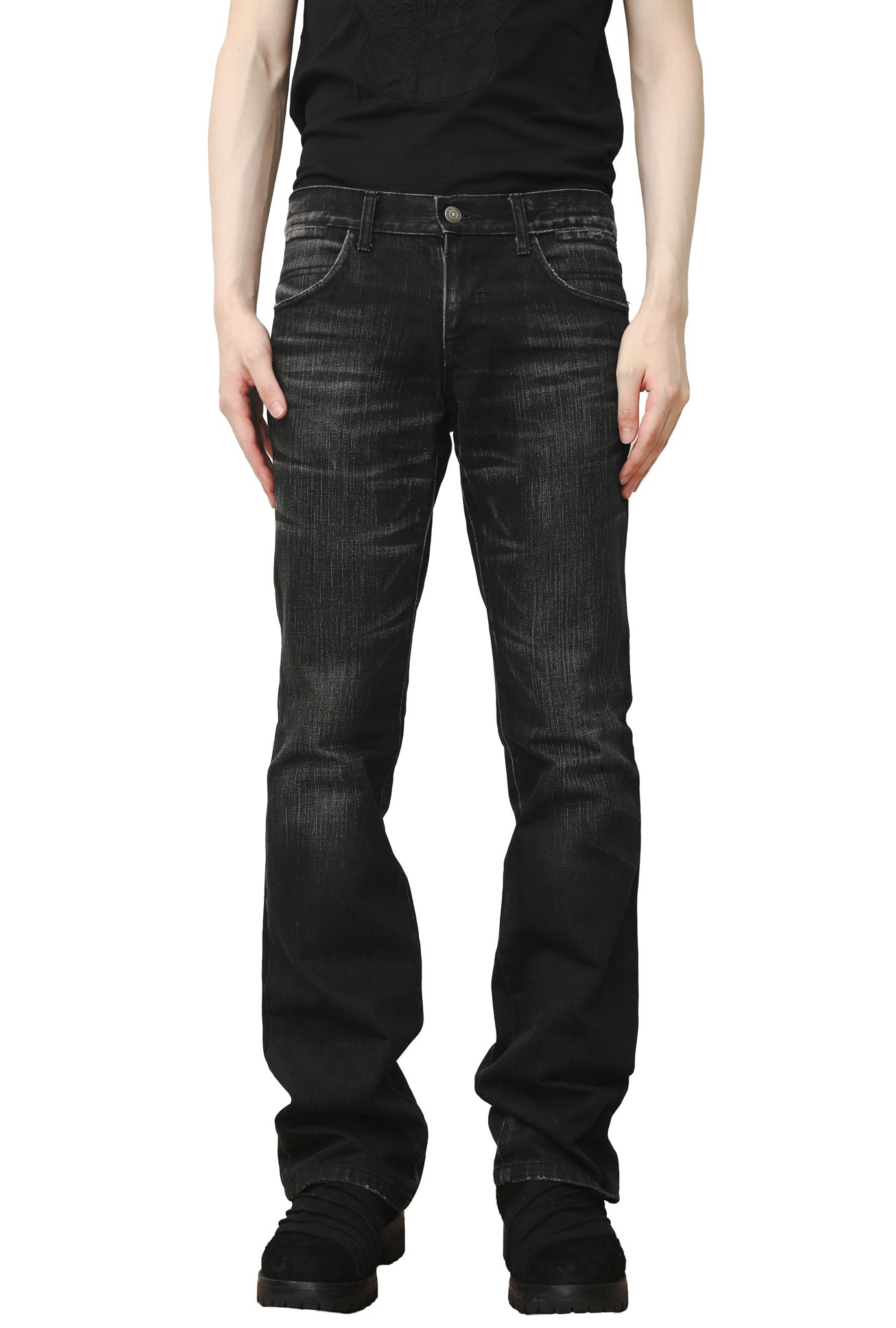 TORNADO MART - FADED FLARE JEANS