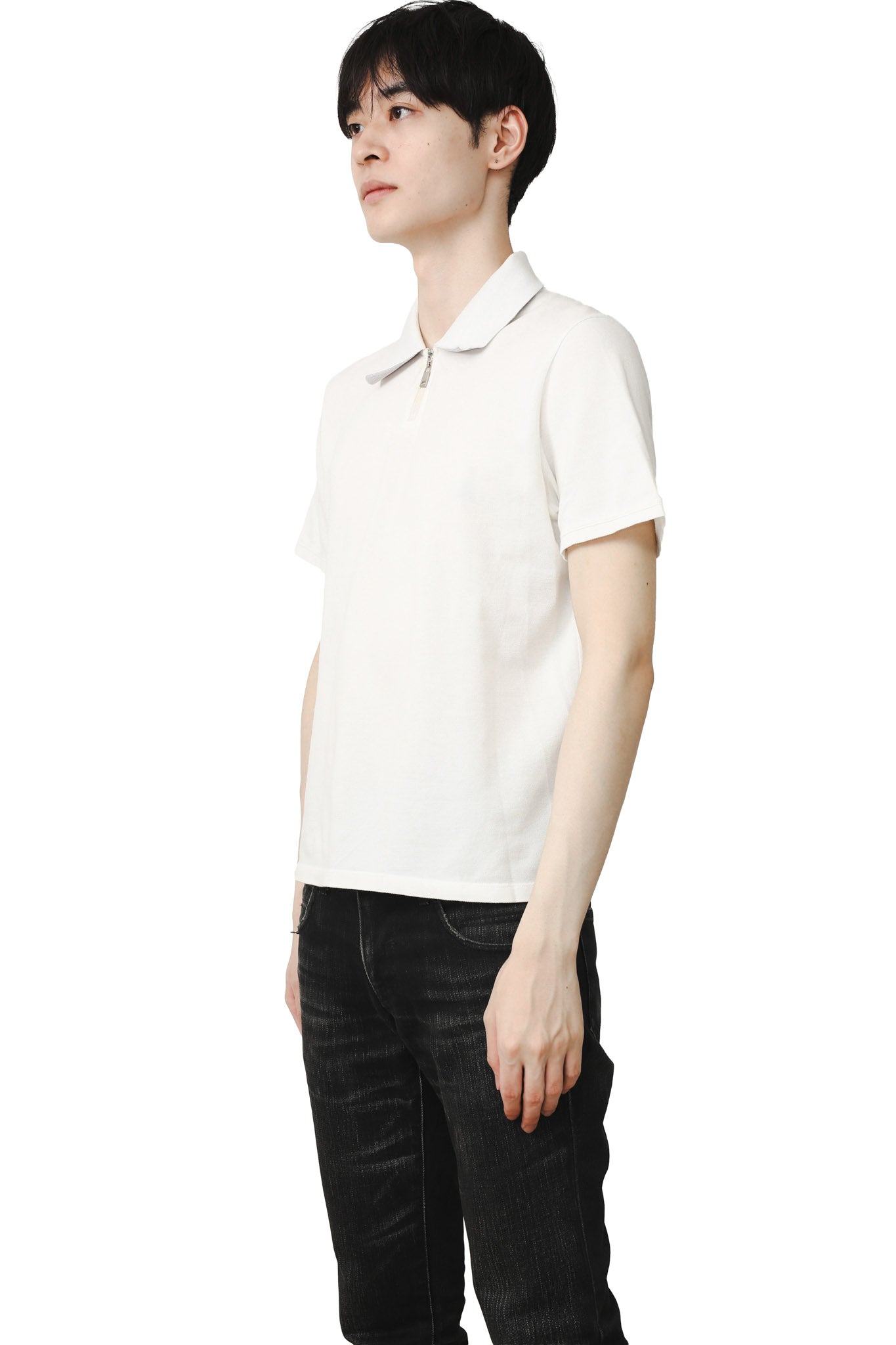 JIL SANDER - ZIP POLO SHIRT
