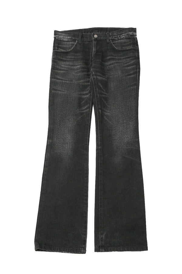 VINTAGE FADED SEMI FLARE JEANS