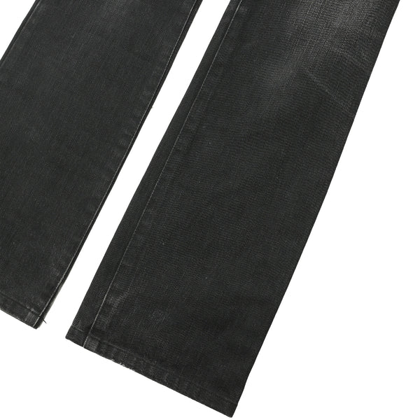 VINTAGE FADED SEMI FLARE JEANS