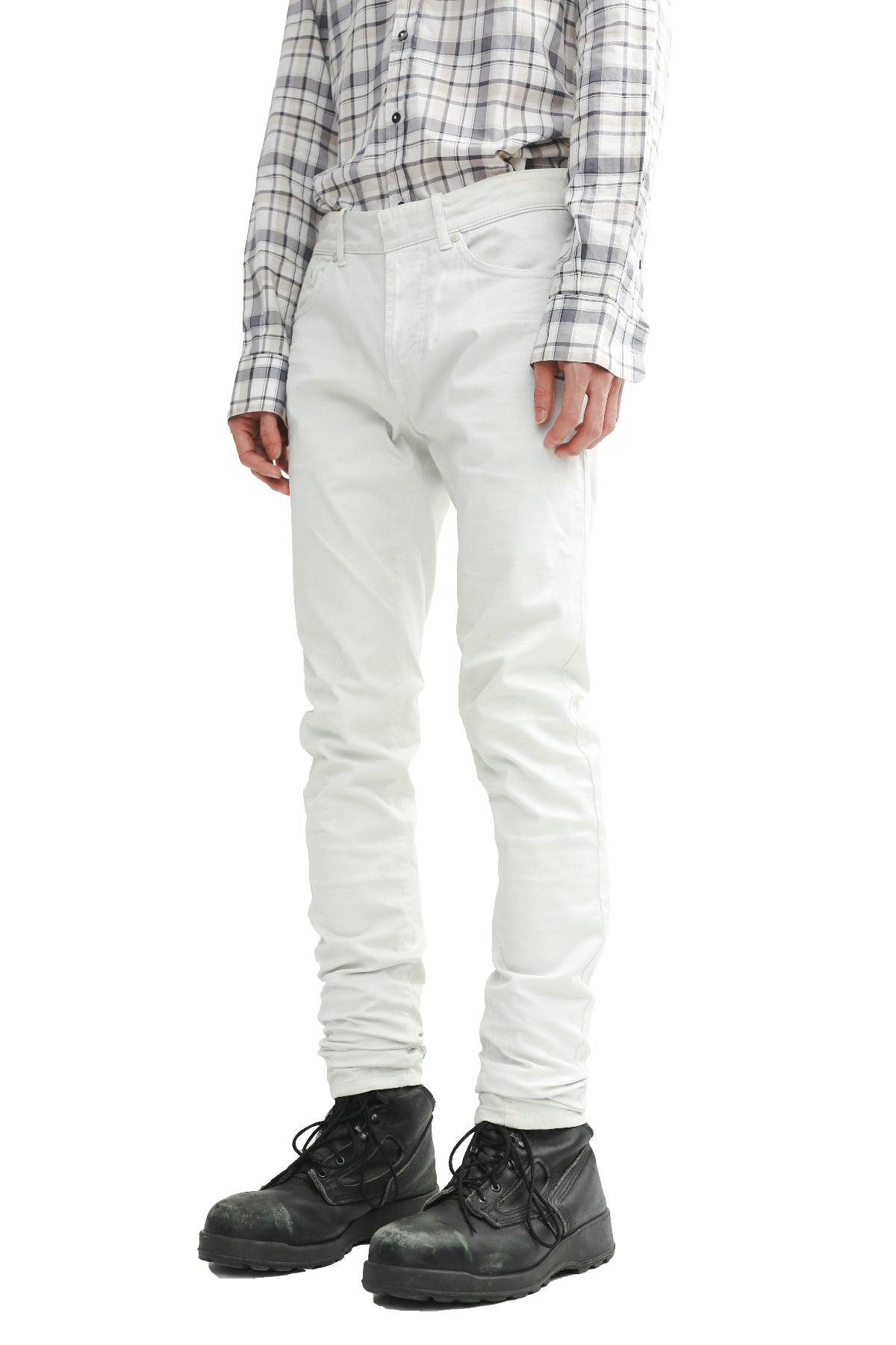 BALENCIAGA - WHITE SKINNY JEANS