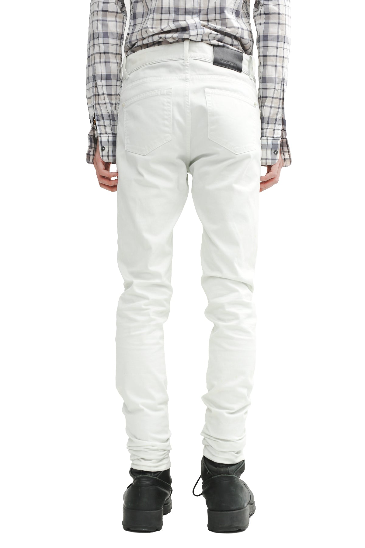 BALENCIAGA - WHITE SKINNY JEANS