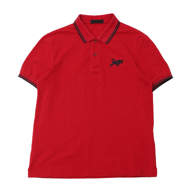 PRADA - LOGO POLO SHIRT