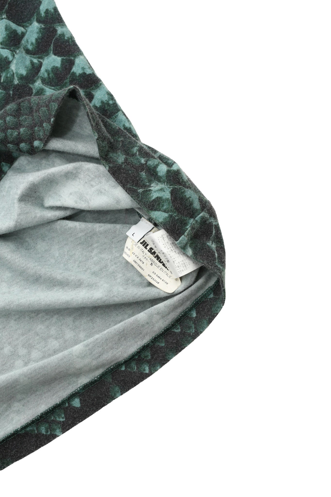 JIL SANDER BY RAF SIMONS - PYTHON TEE