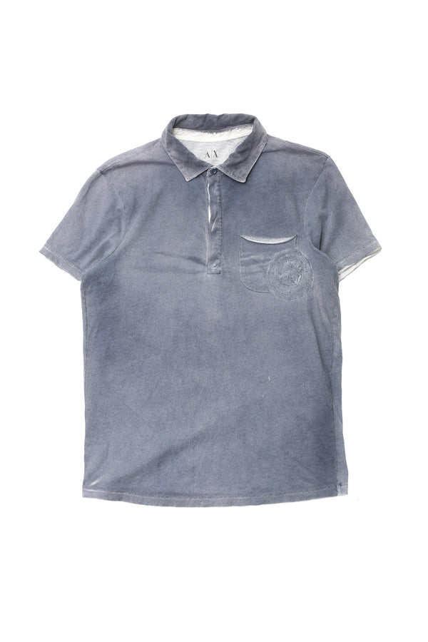 ARMANI  EXCHANGE - FADED POLO SHIRT