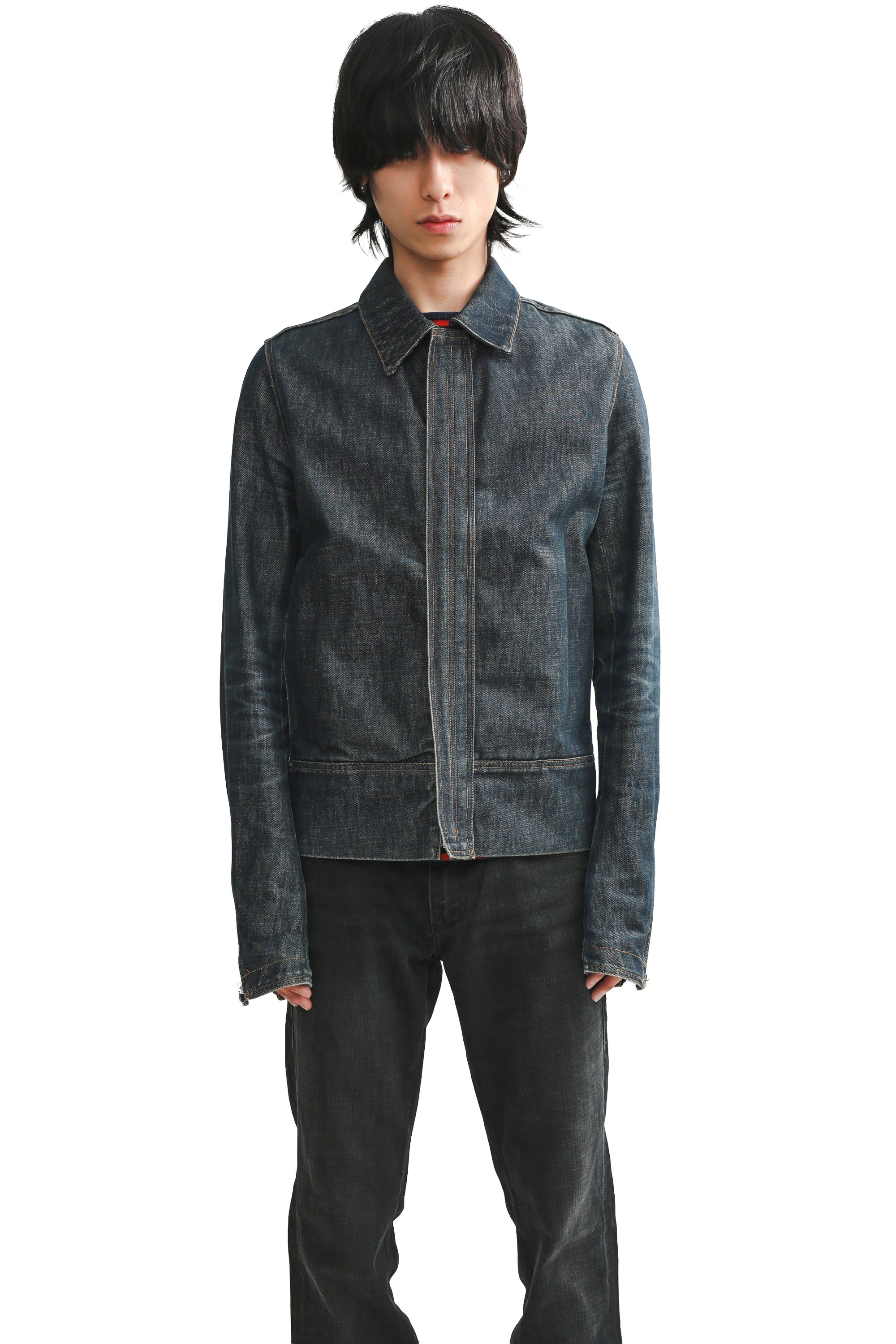 DIOR HOMME 06F/W - ZIP DENIM JACKET