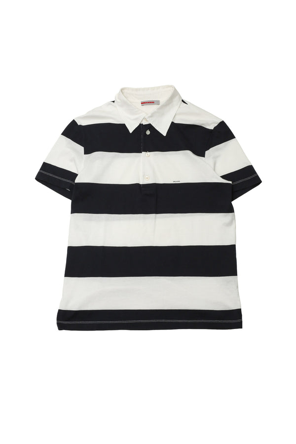 PRADA SPORT -BORDER POLO SHIRT