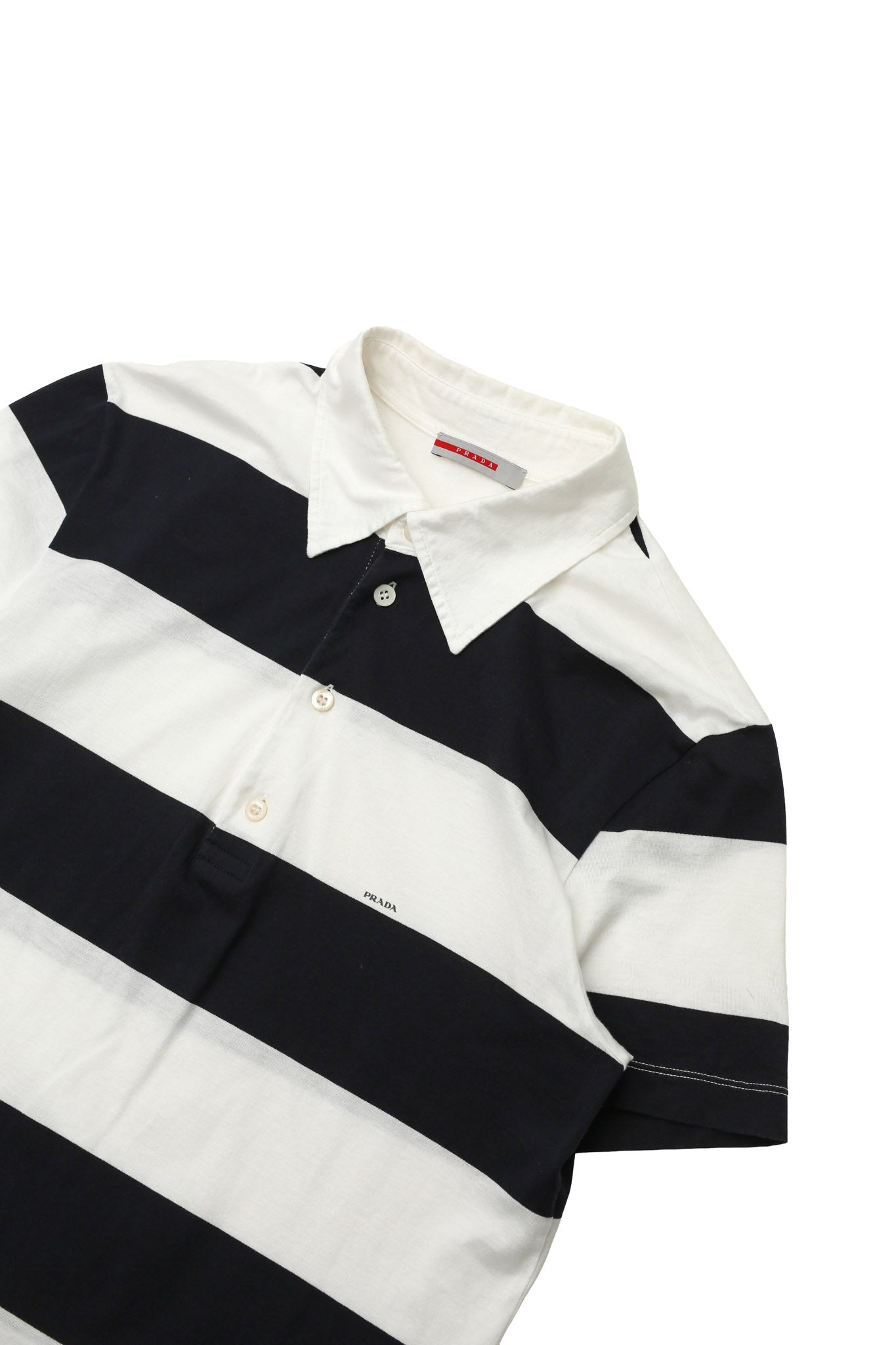 PRADA SPORT -BORDER POLO SHIRT