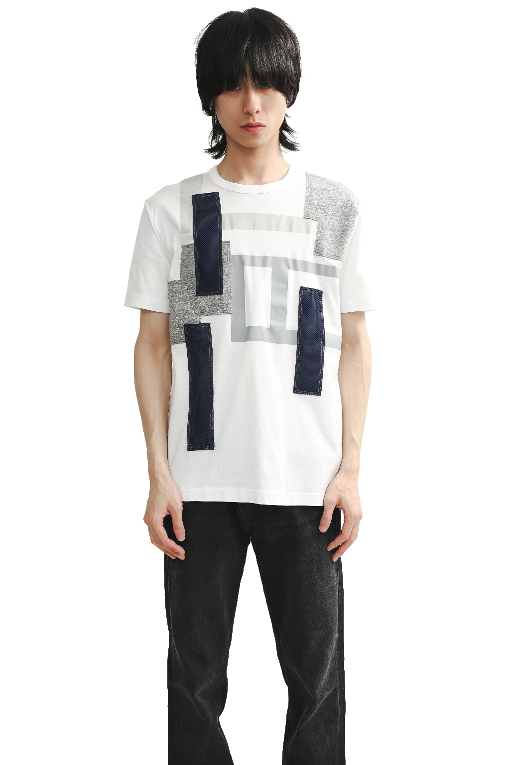 JUNYA WATANABE MAN - PATCHED WORK TEE