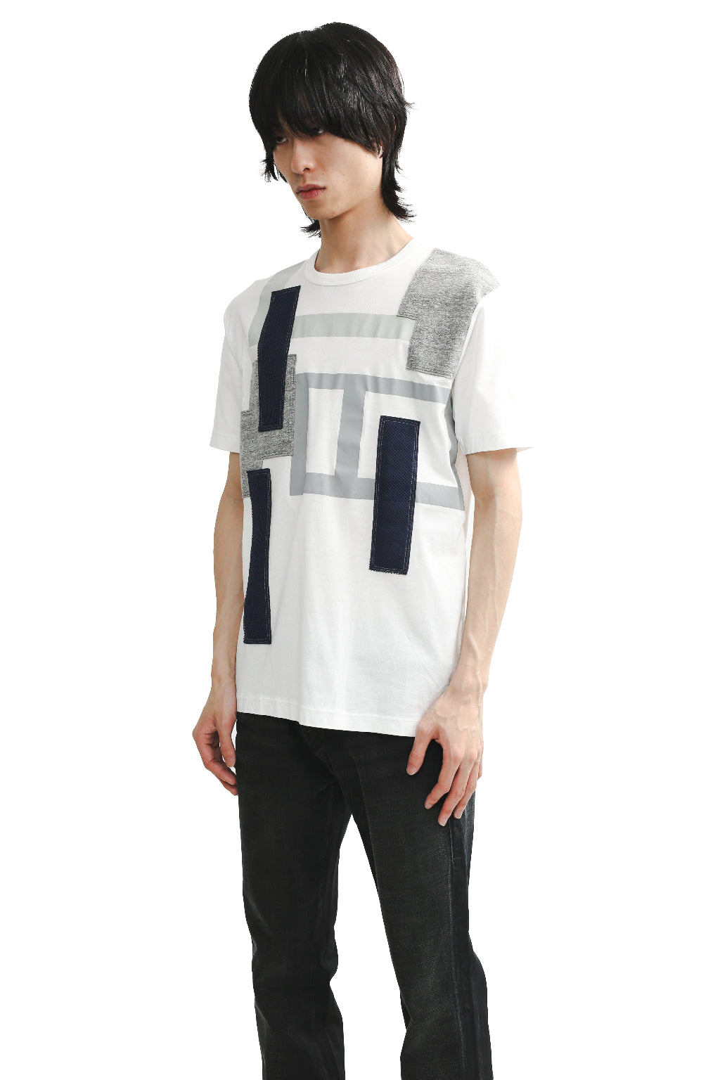 JUNYA WATANABE MAN - PATCHED WORK TEE