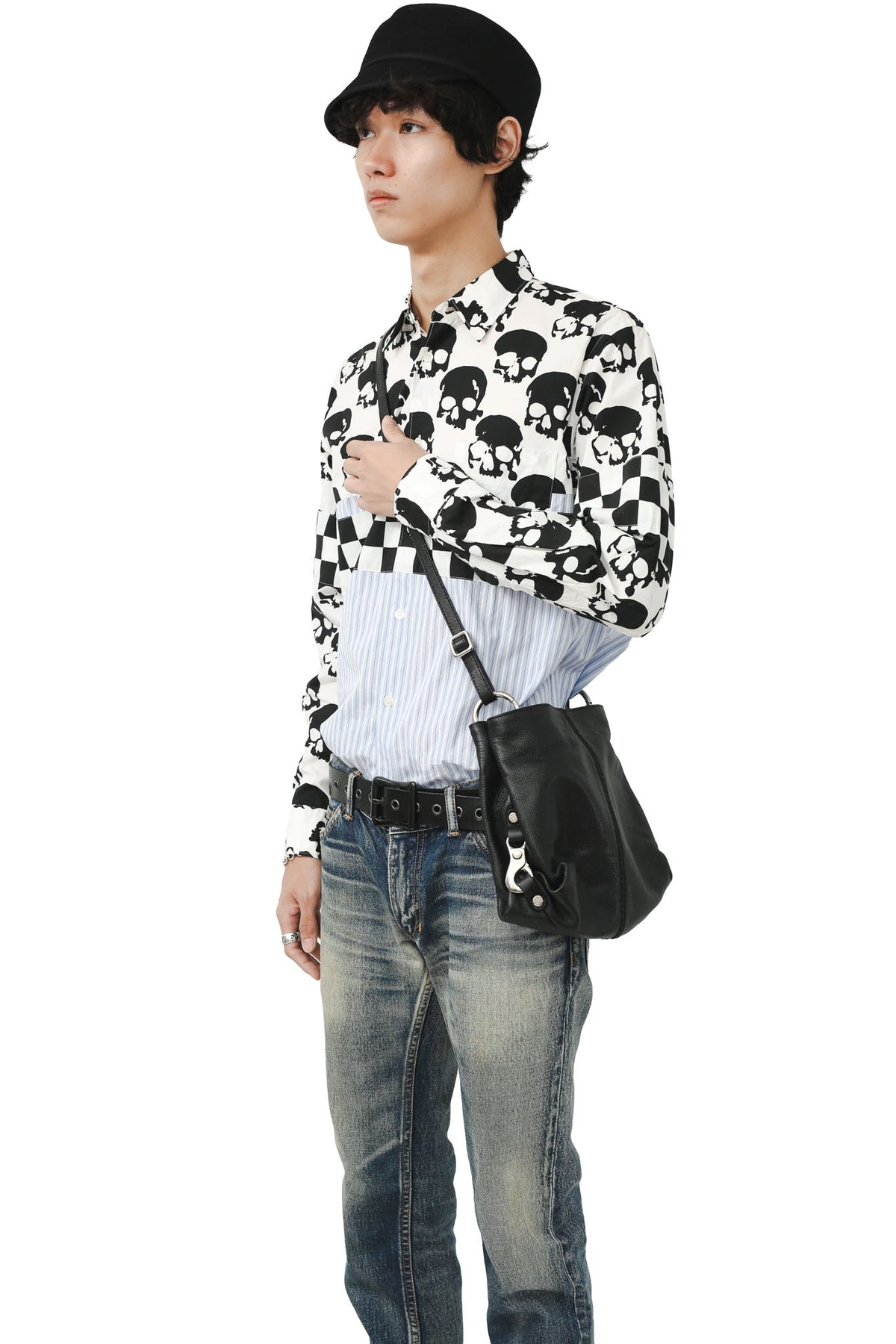 VINTAGE 2WAY LEATHER BAG