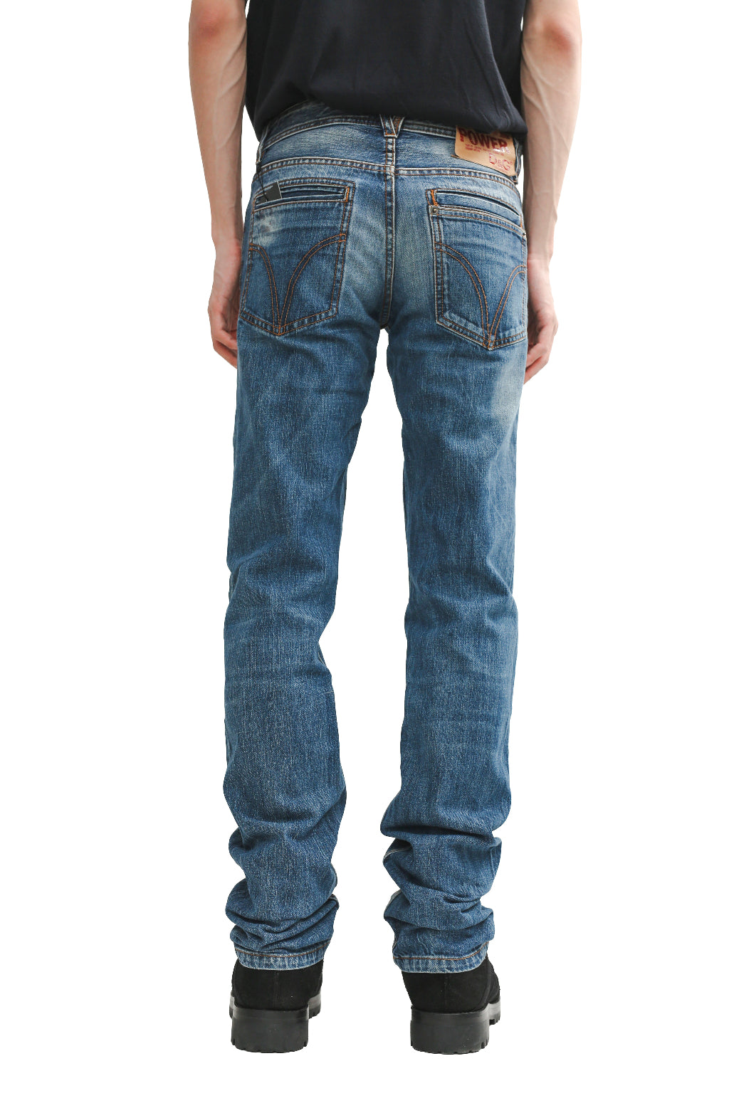 DOLCE & GABBANA - FADED STRAIGHT JEANS