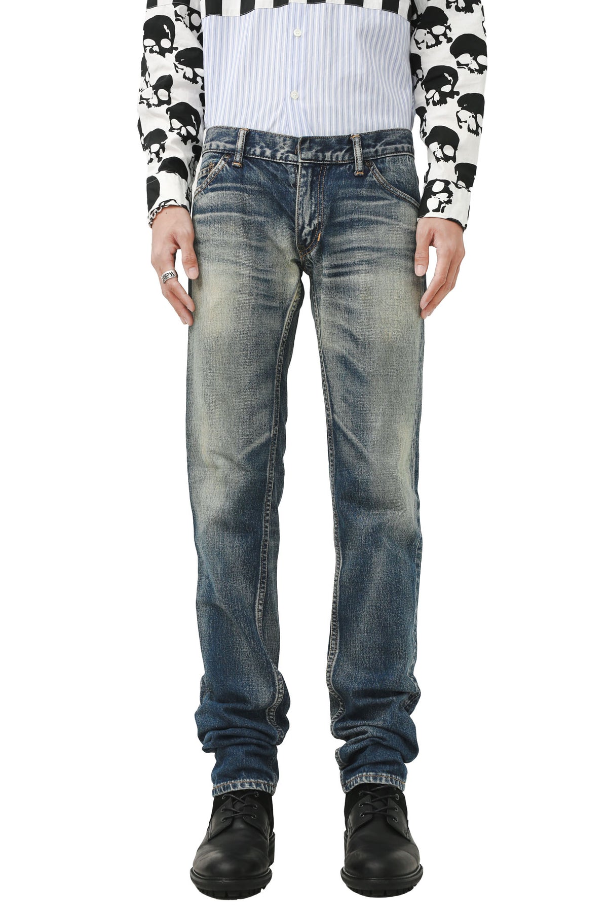 PLEDGE - FADDED SKINNY JEANS