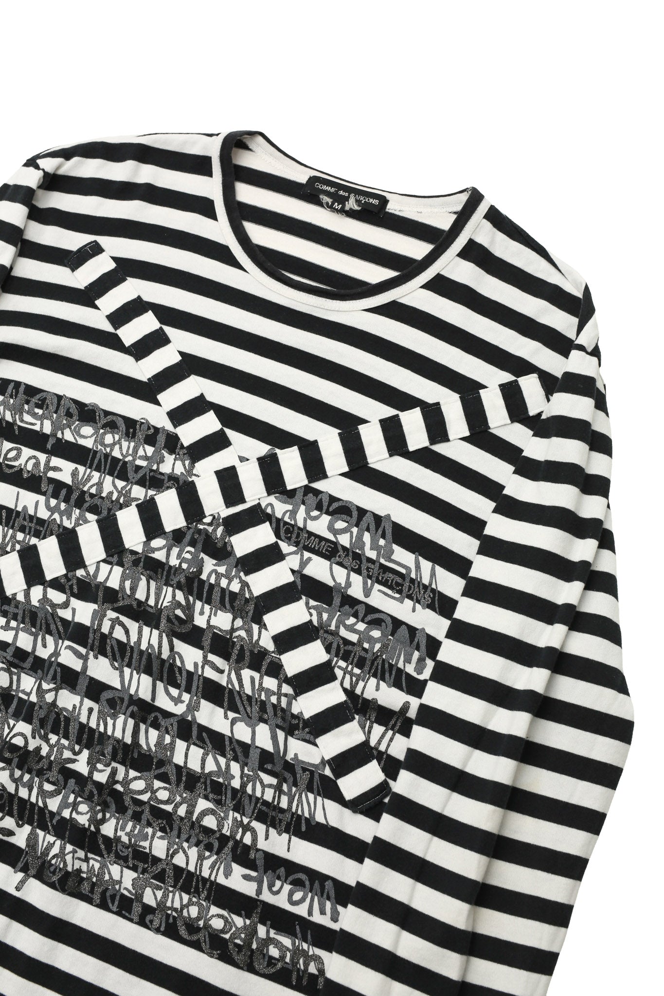 COMME DES GARCONS - BORDER L/S TEE