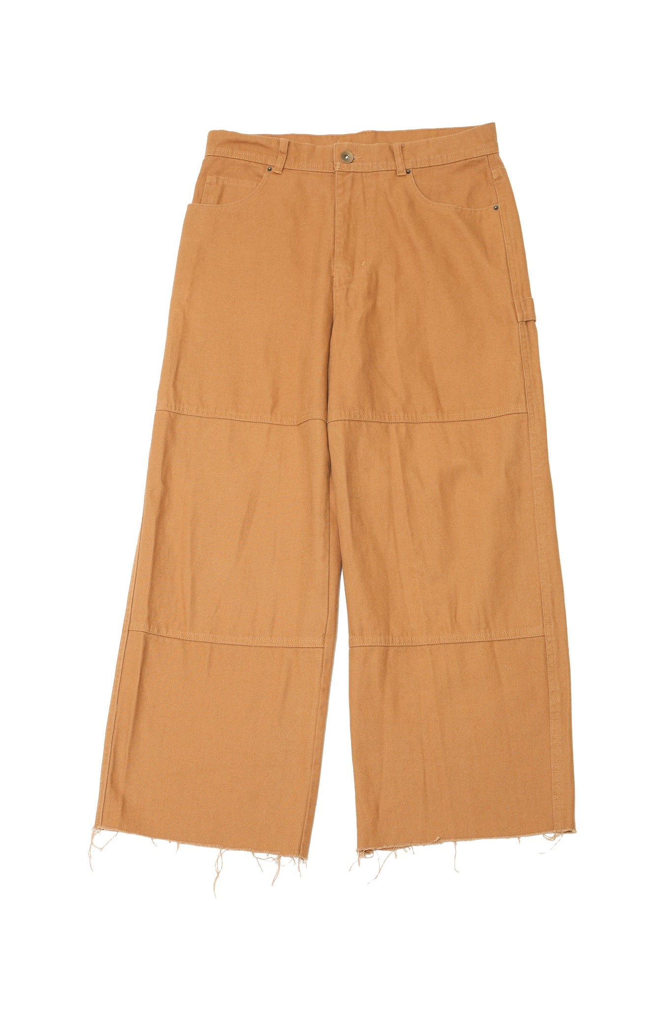 BROWN WIDE LEG JEANS