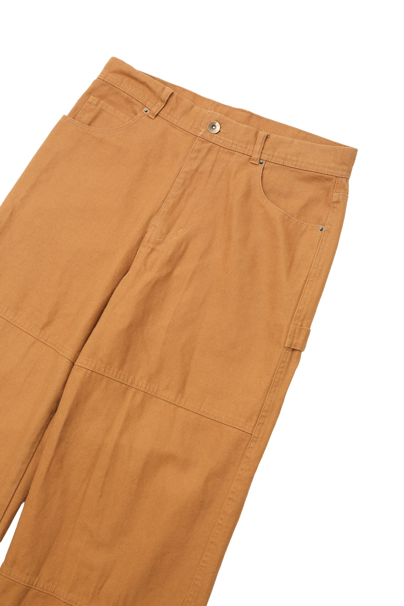 BROWN WIDE LEG JEANS