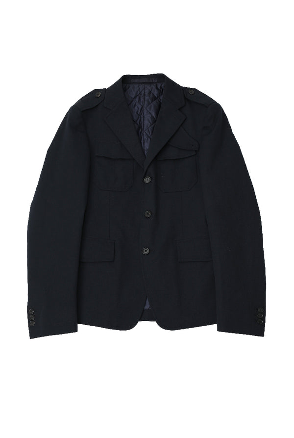 PRADA - EPAULET TAILORED JACKET