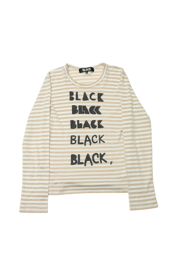 COMME DES GARCONS - BORDER L/S TEE