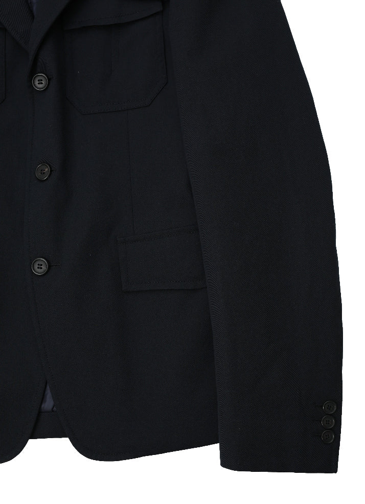 PRADA - EPAULET TAILORED JACKET