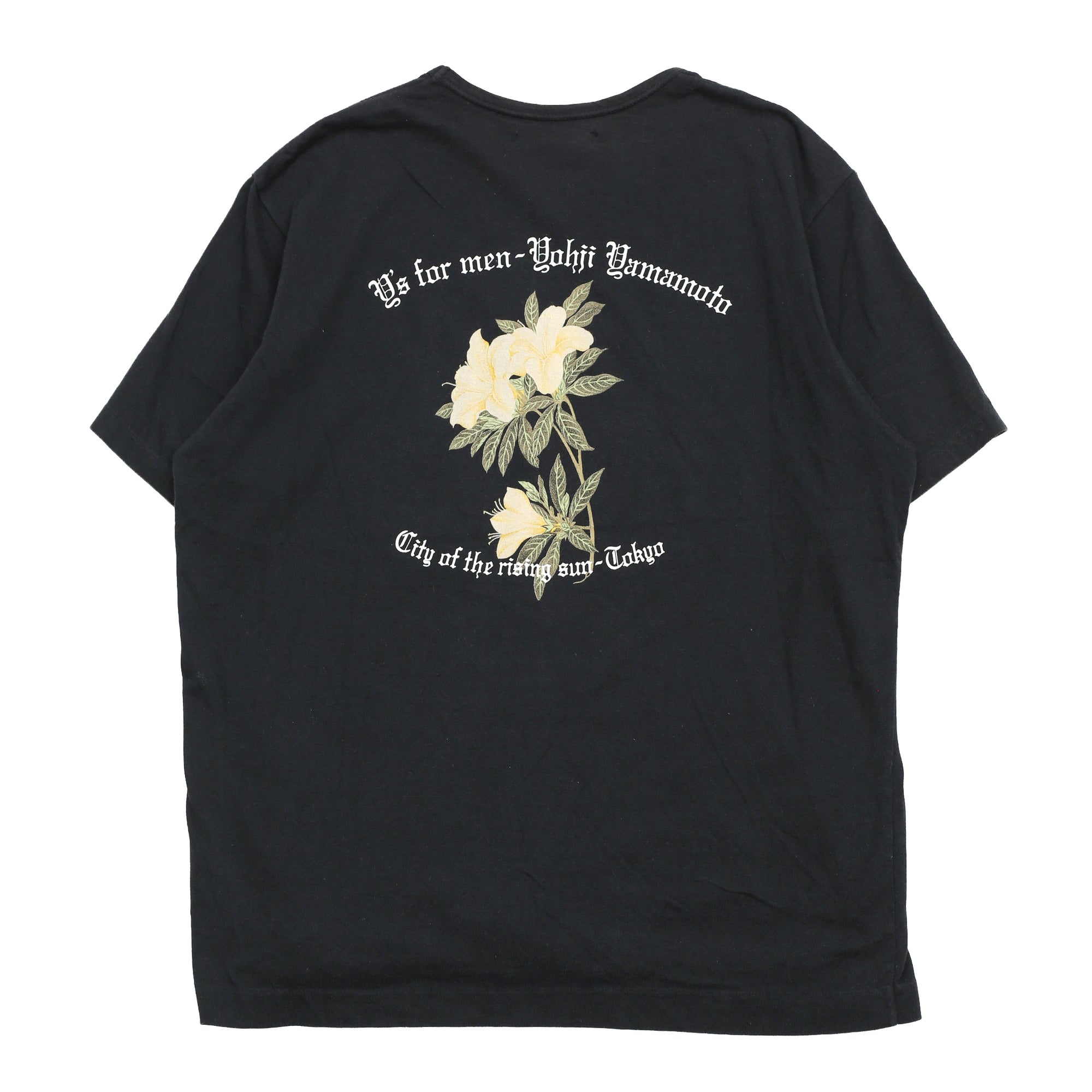 Y's for men - BACK PRINTED TEE