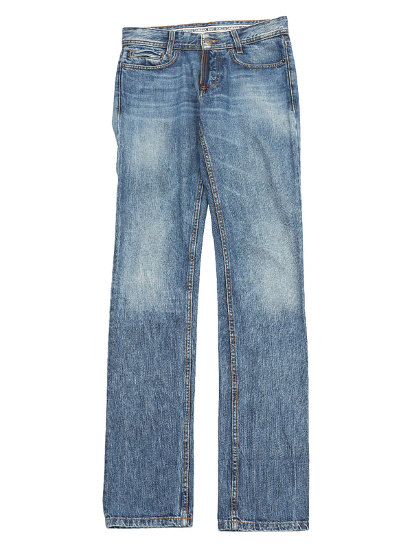 DOLCE & GABBANA - FADED STRAIGHT JEANS