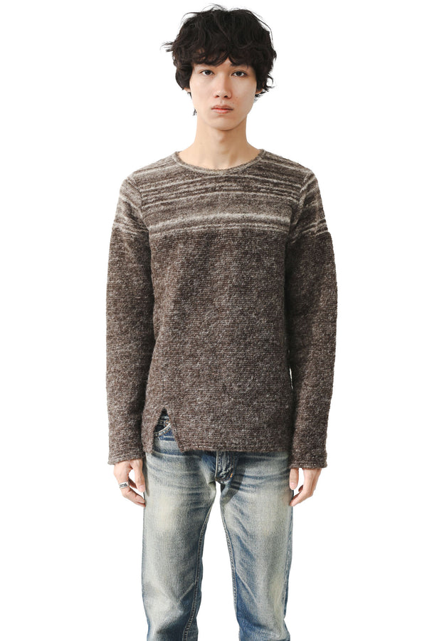 GRADATION KNIT SWEATER