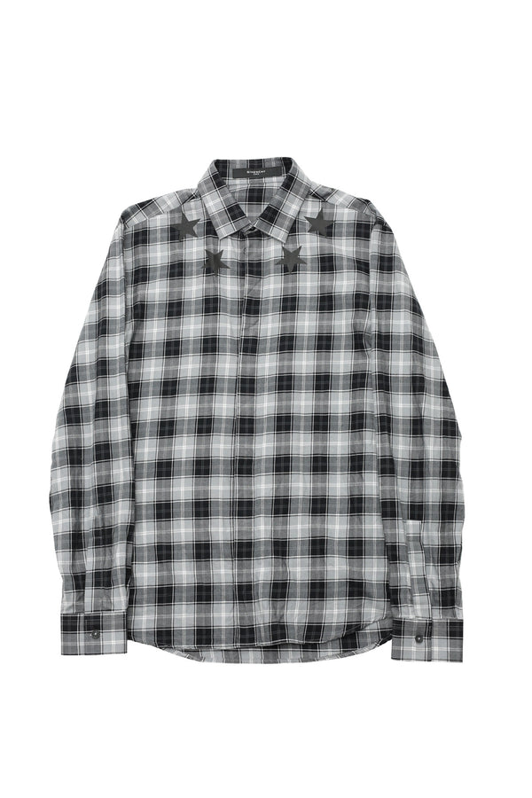 GIVENCHY - STAR CHECKED SHIRT