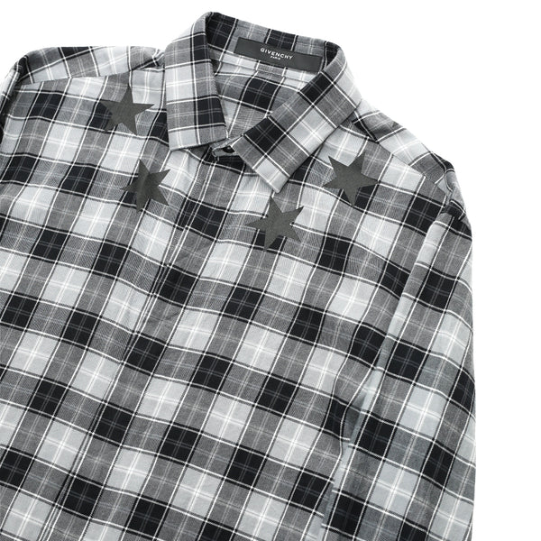 GIVENCHY - STAR CHECKED SHIRT