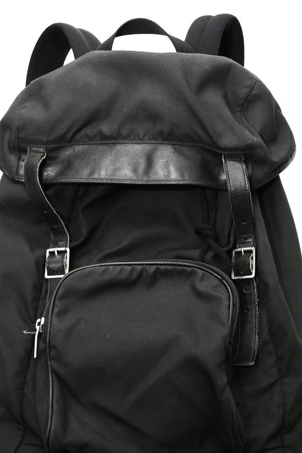 SAINT LAURENT PARIS - LEATHER BLEND BACKPACK