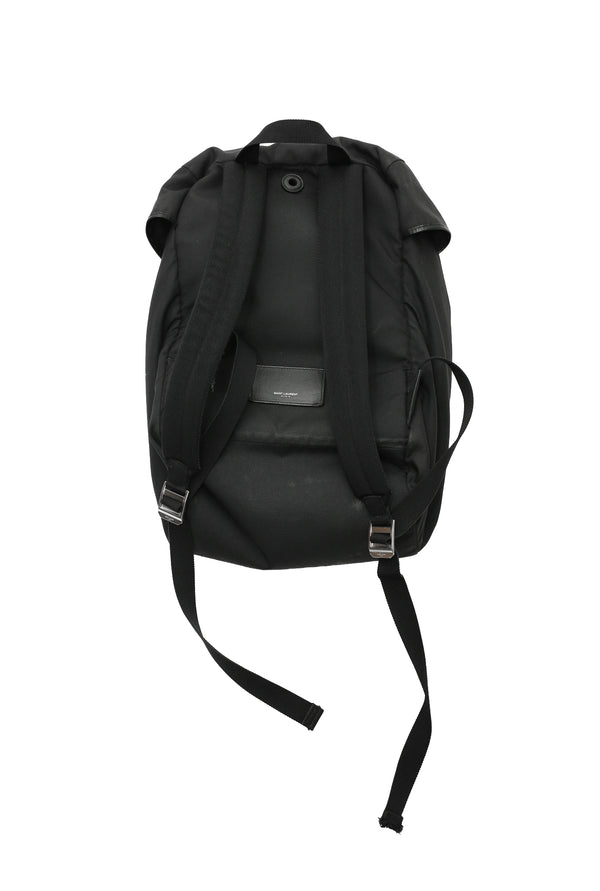SAINT LAURENT PARIS - LEATHER BLEND BACKPACK