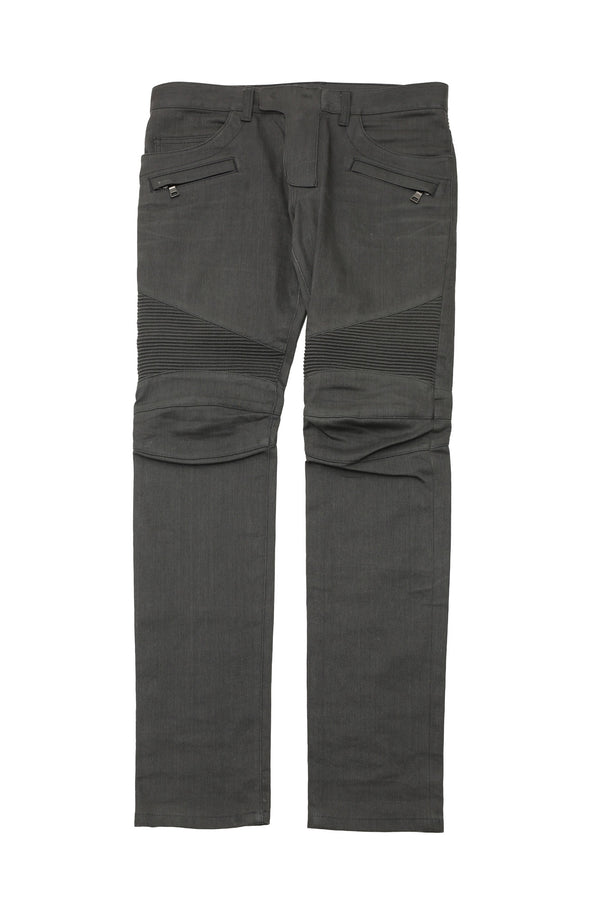BALMAIN - BIKER JEANS