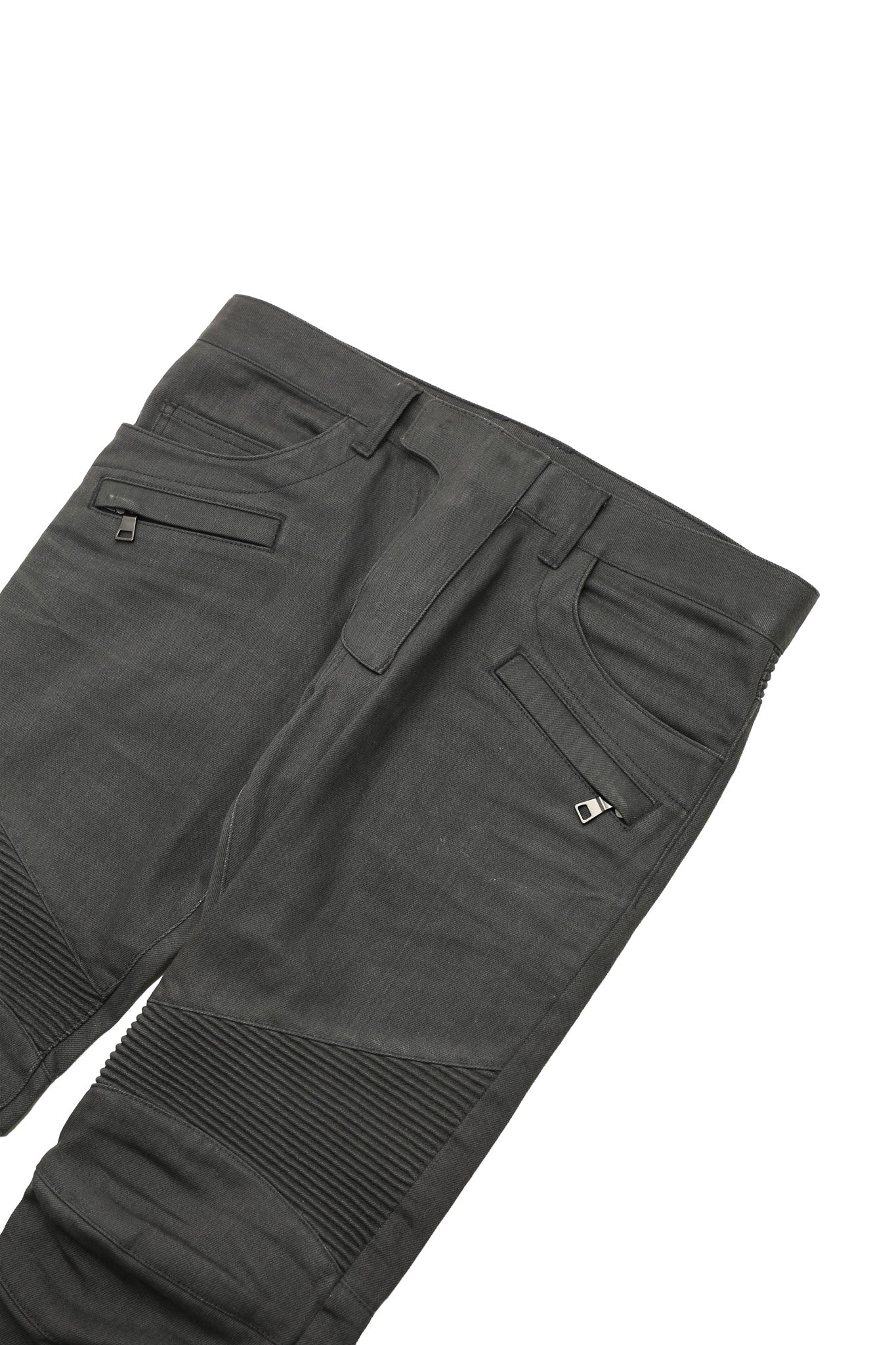 BALMAIN - BIKER JEANS