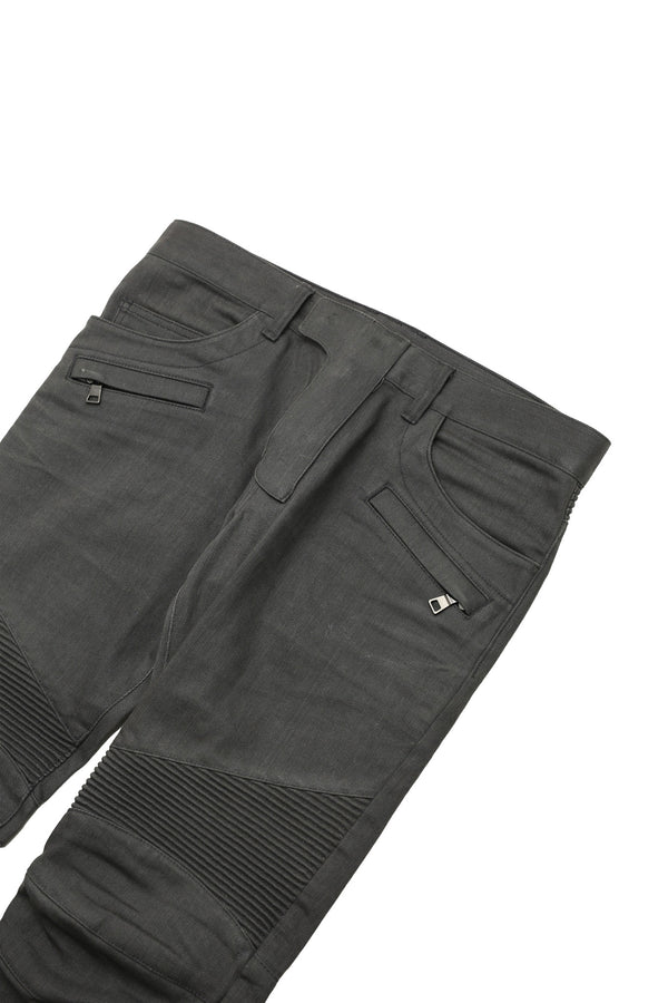 BALMAIN - BIKER JEANS