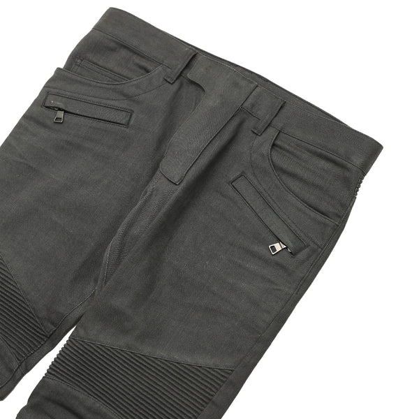 BALMAIN - BIKER JEANS