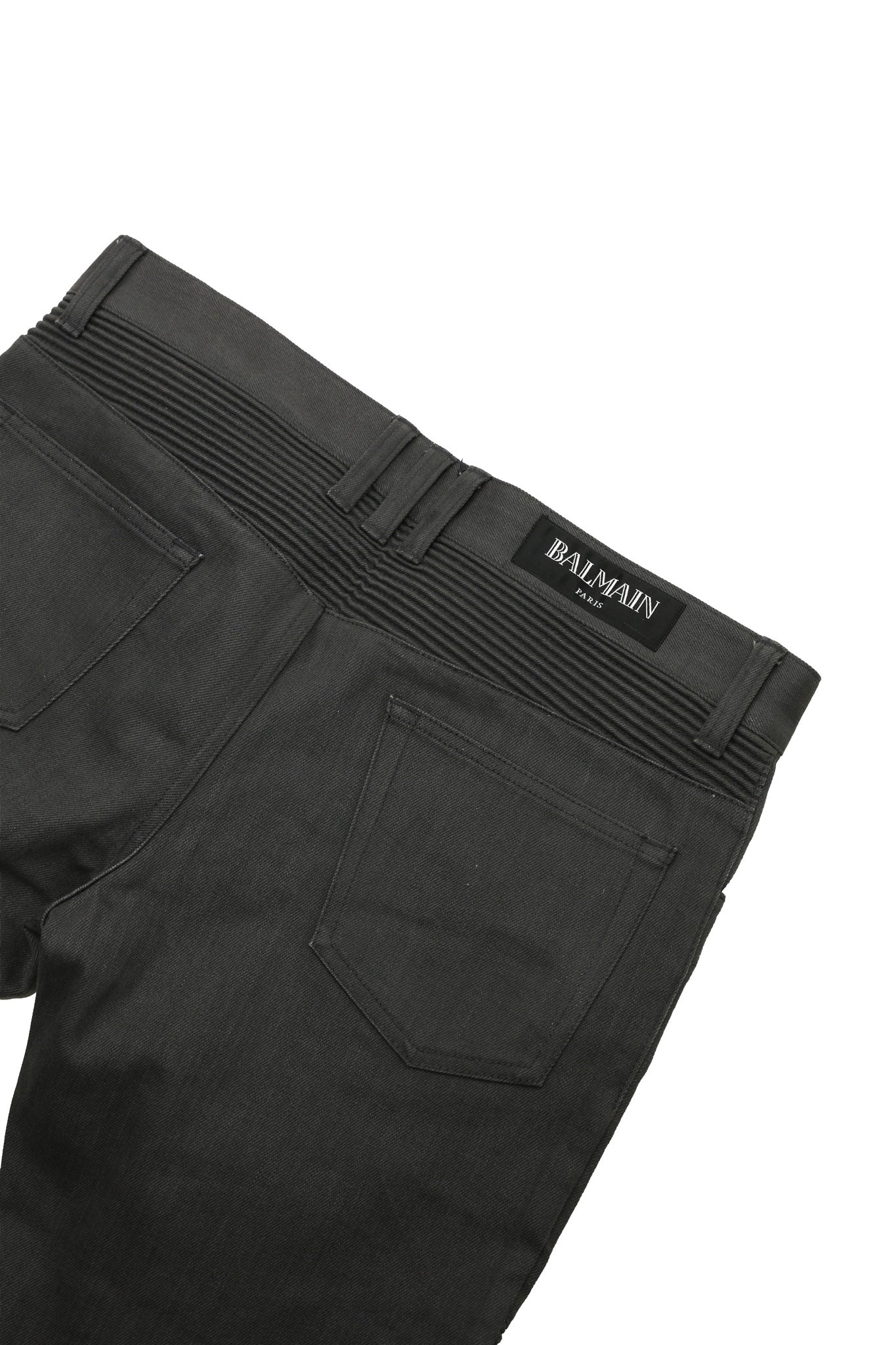 BALMAIN - BIKER JEANS