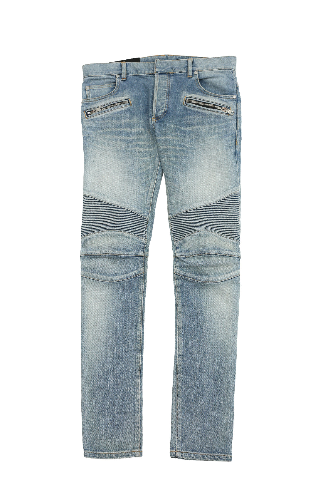 BALMAIN - BIKER JEANS