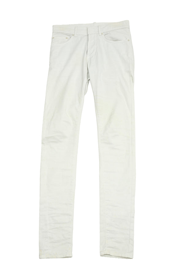 BALENCIAGA - WHITE SKINNY JEANS