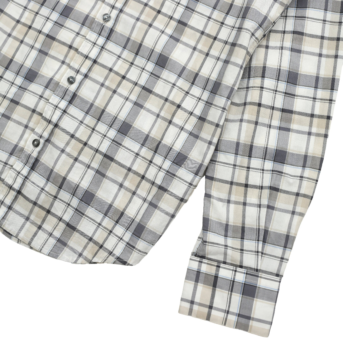DOLCE & GABBANA - CHECKED CLERIC SHIRT