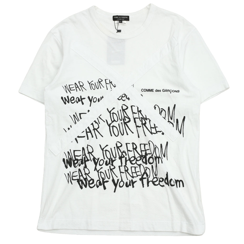 COMME DES GARCONS  HOMME PLUS - PRINTED TEE