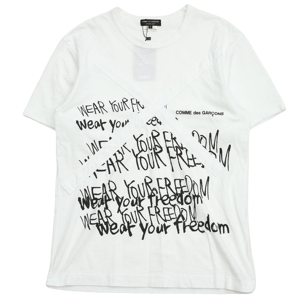COMME DES GARCONS  HOMME PLUS - PRINTED TEE