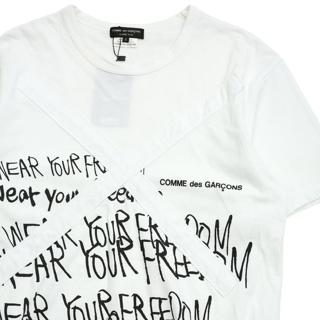 COMME DES GARCONS  HOMME PLUS - PRINTED TEE