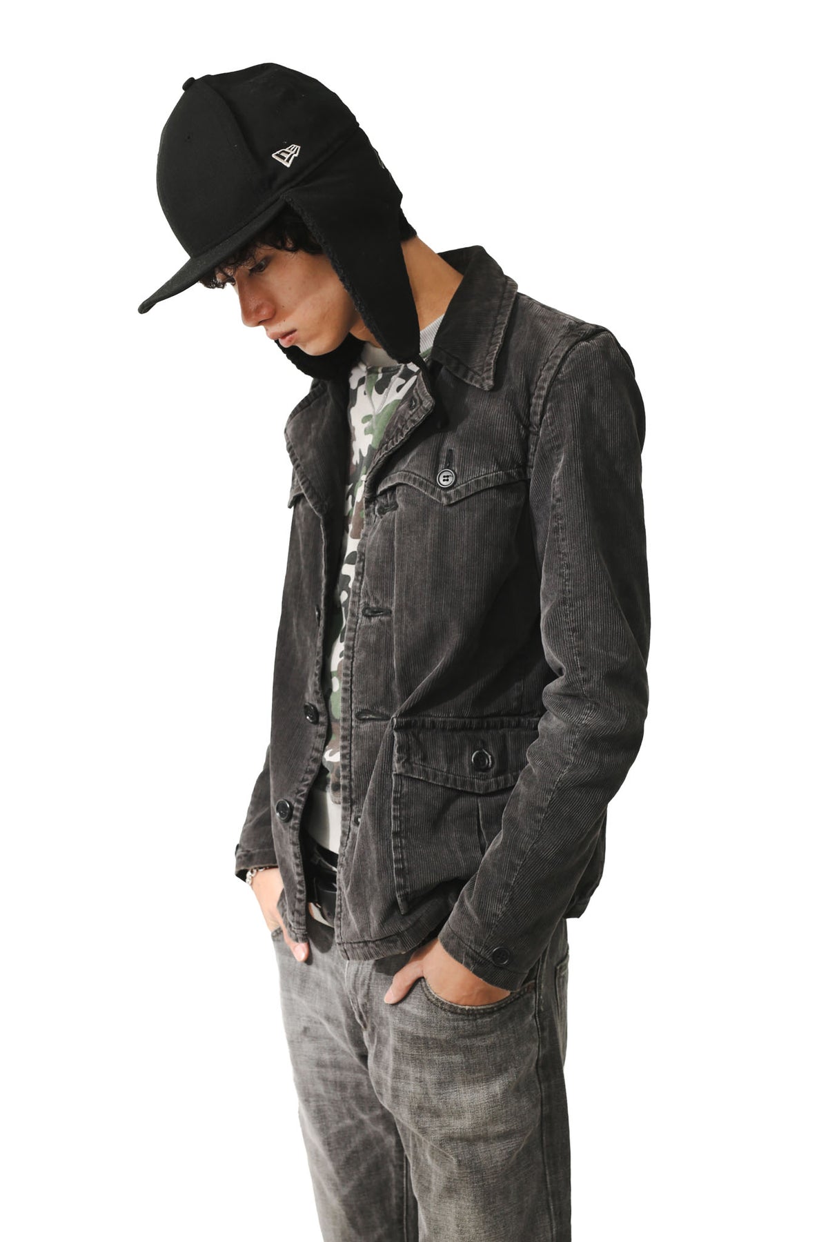 YOHJI YAMAMOTO - FLIGHT CAP